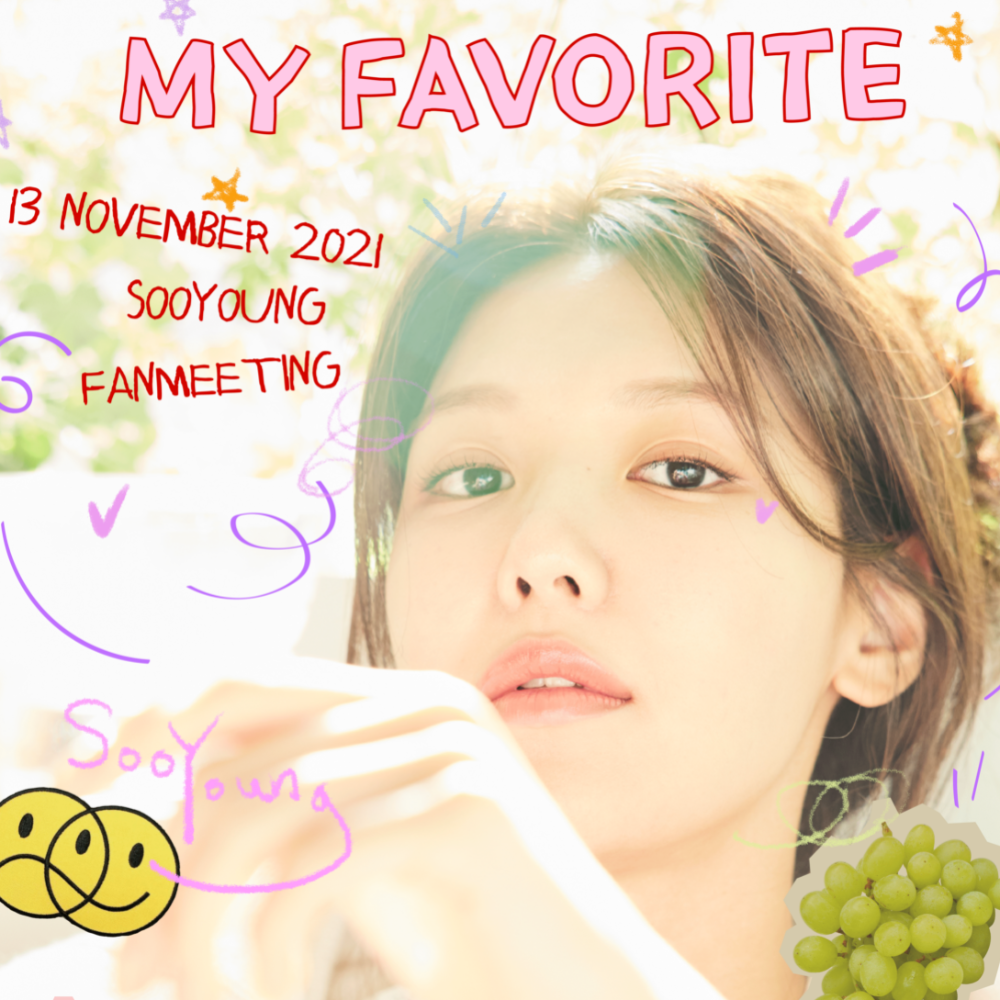 [OFFICIAL MERCHANDISE] 2021 SOOYOUNG FANMEETING &#039;MY FAVORITE&#039;