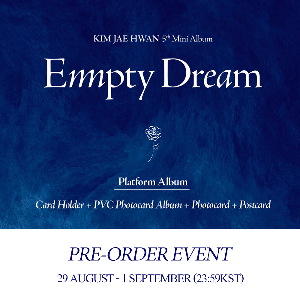 KIM JAE HWAN 5th Mini Album 〖Empty Dream〗 - PLATFORM ALBUM